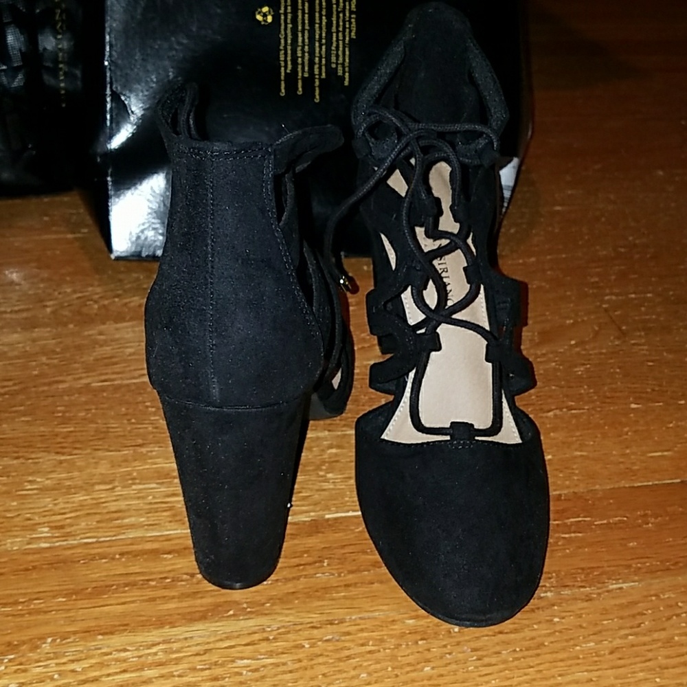 Black Suede Heels